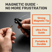 Magnetic Fly Threader | Hook Sizes #6–#24 | Cold & Low Light Ready